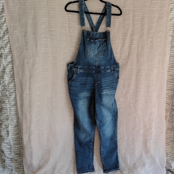 Wallflower Denim - Wallflower Classic Blue Denim Overalls